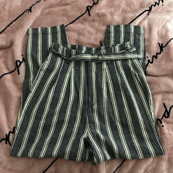 abercrombie & fitch striped pants - Picture 2 of 4